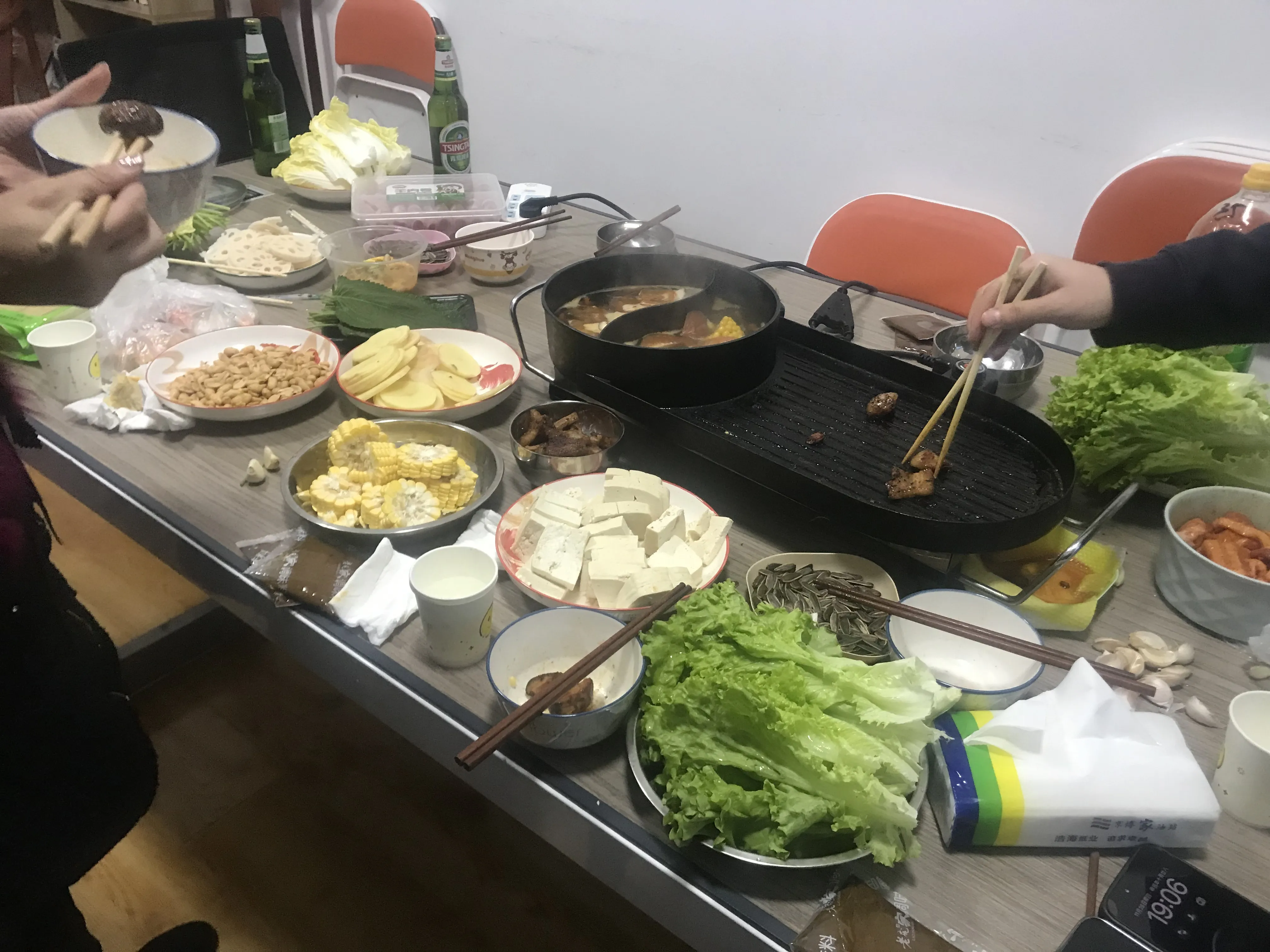 การรวมทีมเพื่อรับประทานอาหารค่ำ